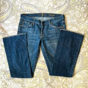 7 for all mankind jeans flip flop